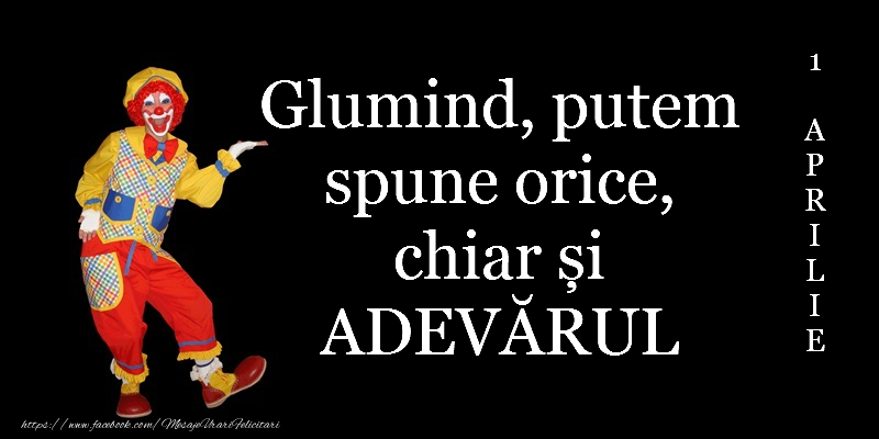 Un 1 Aprile plin de zambete!