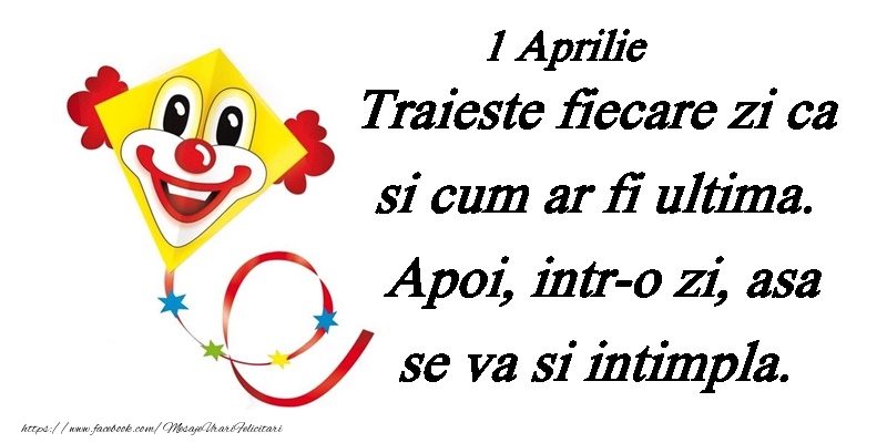 Un 1 Aprile plin de zambete!