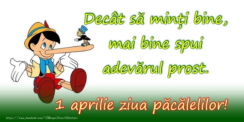 Un 1 Aprile plin de zambete!