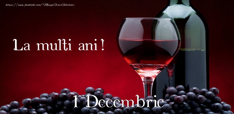 La multi ani! 1 Decembrie