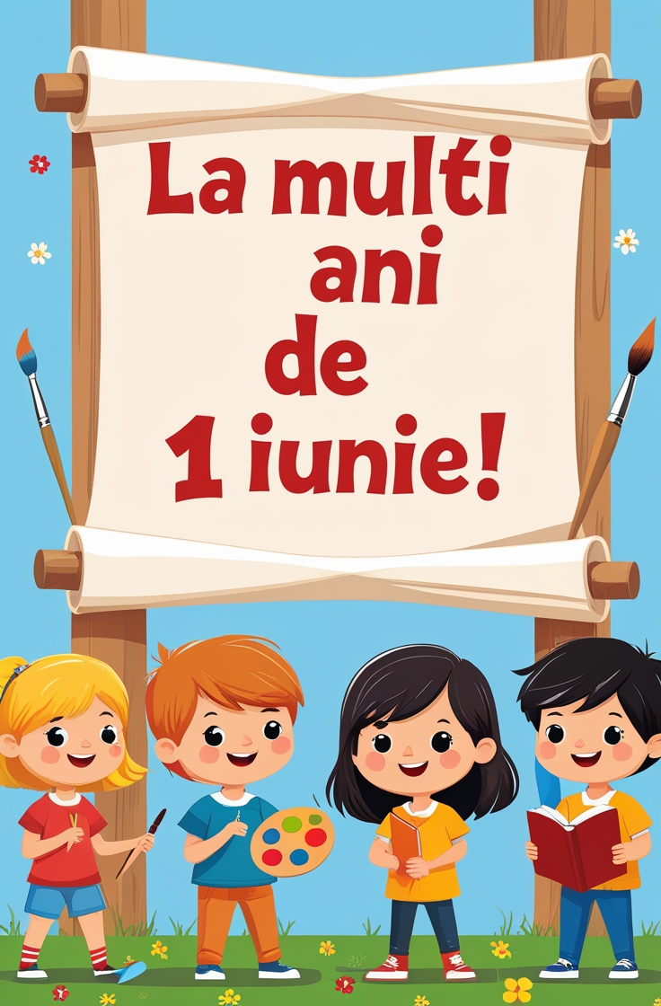La multi ani de 1 iunie