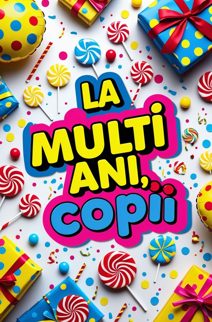 La multi ani, copii!