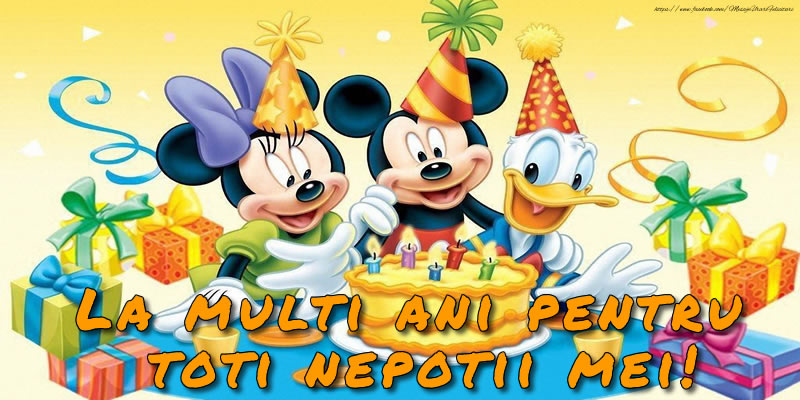 La multi ani pentru toti nepotii mei!