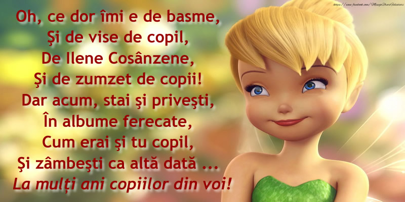 Pozie: La mulți ani copiilor din voi!