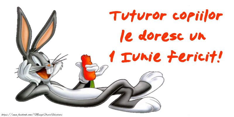 Tuturor copiilor le doresc un 1 Iunie fericit!