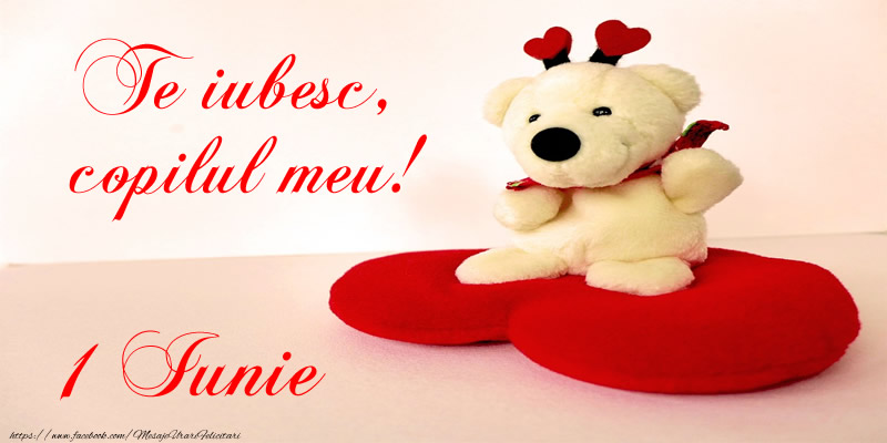 Te iubesc,  copilul meu!