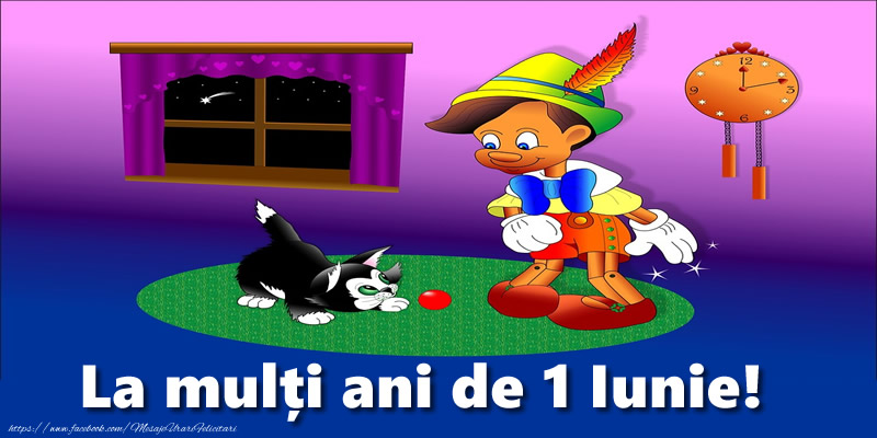 Pinochio - La mulți ani de 1 Iunie!