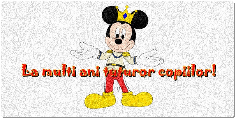 La multi ani tuturor copiilor!
