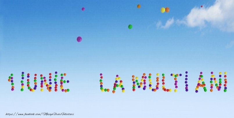 1 Iunie La multi ani