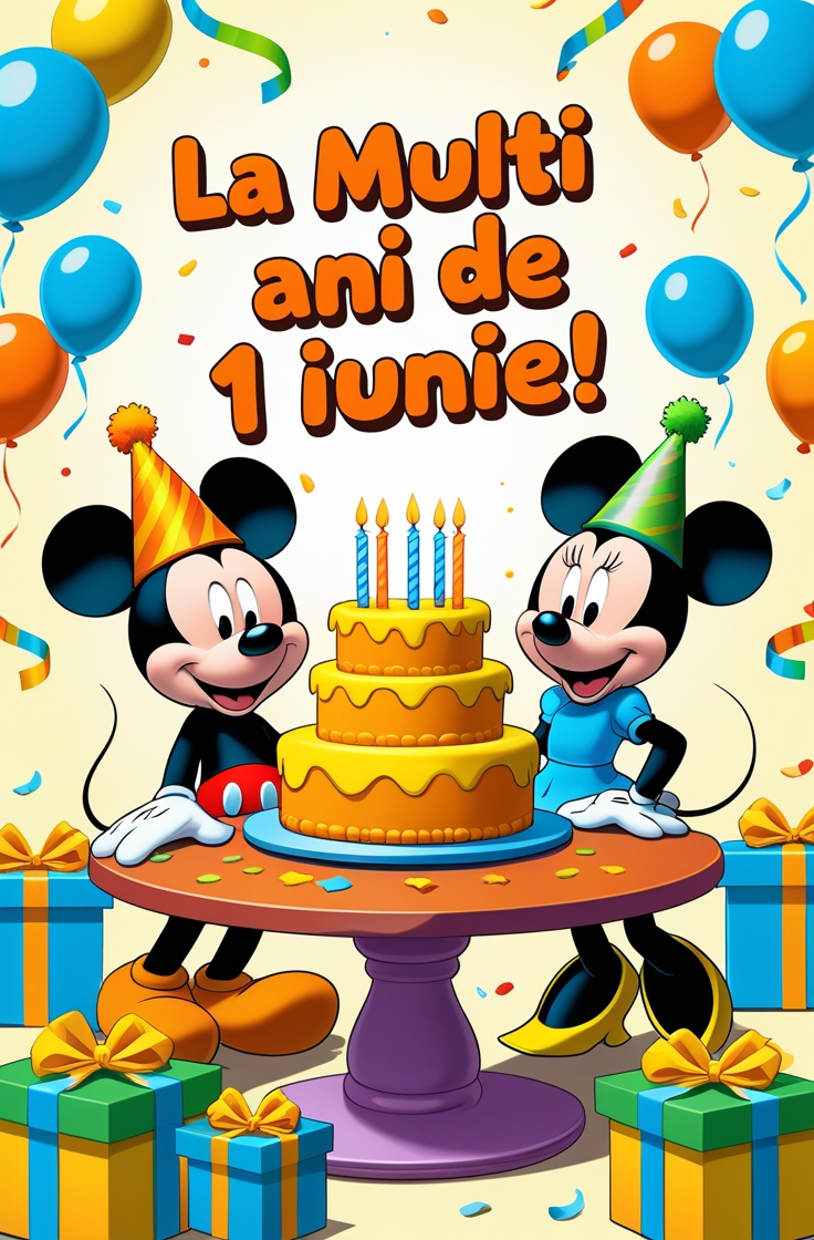 La multi ani de 1 iunie