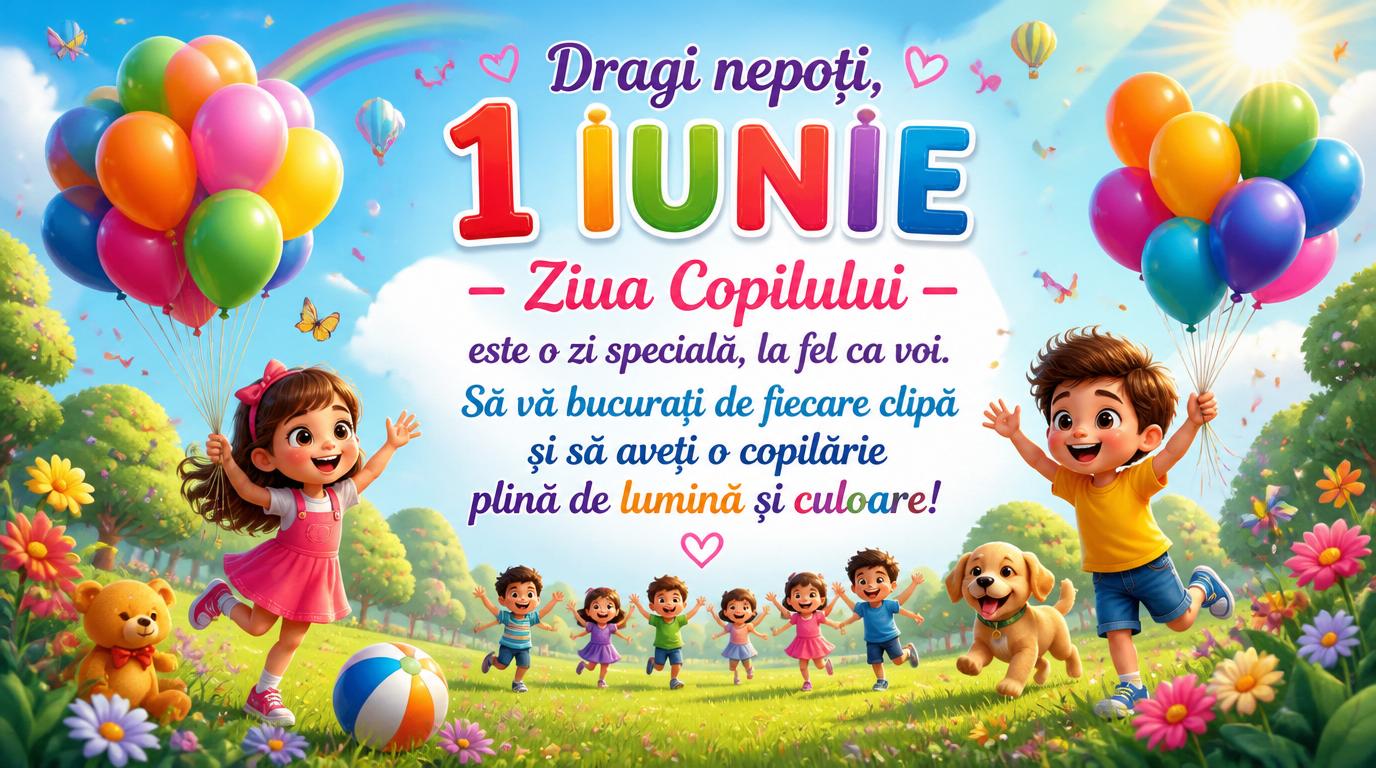 La mulți ani tuturor copiilor!