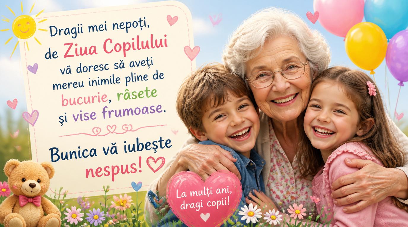 La mulți ani tuturor copiilor!