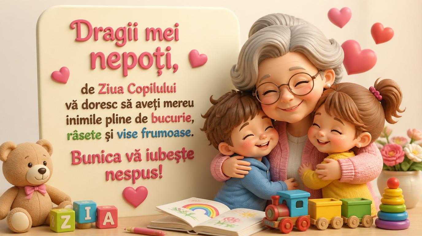 La mulți ani tuturor copiilor!