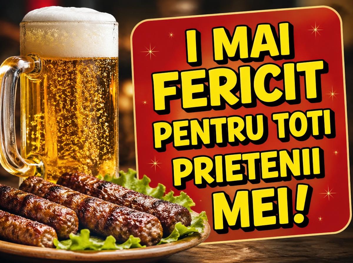 1 Mai Fericit pentru toti prietenii mei!