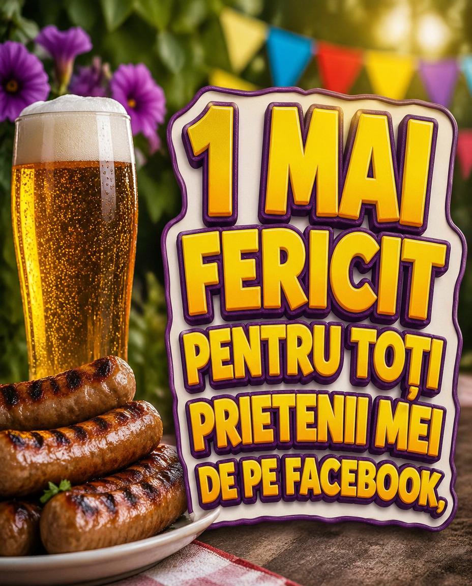 1 Mai Fericit pentru toti prietenii mei!