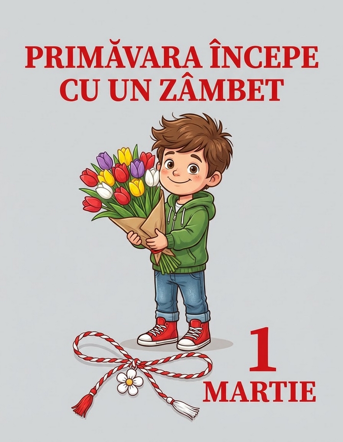 „Mărțișor” tradițional românesc