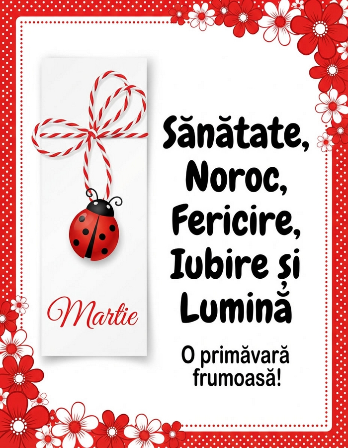 Sănătate, Noroc, Fericire, Iubire și Lumină