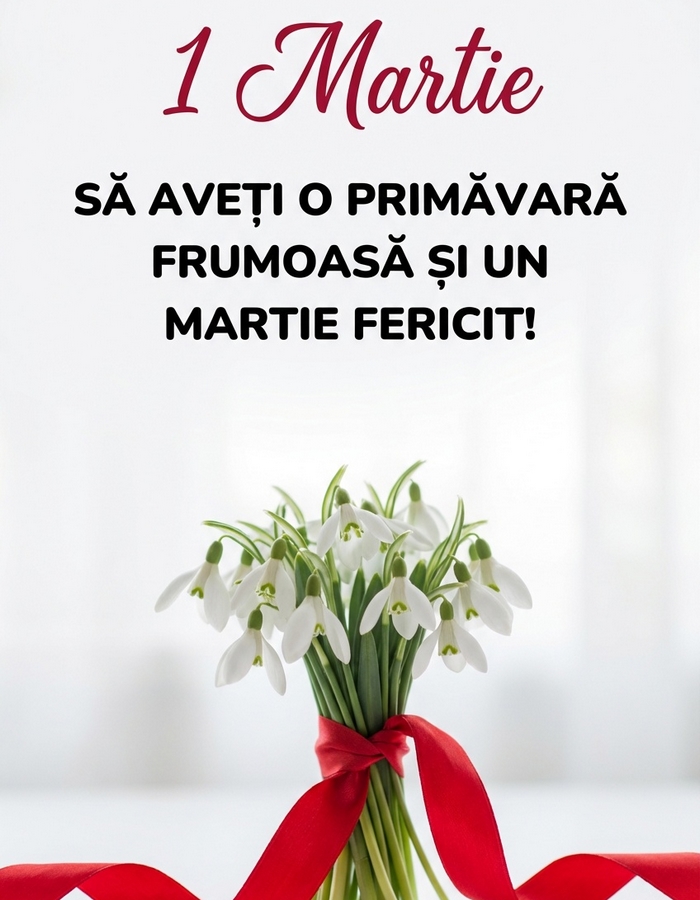 Felicitari de 1 Martie - UN MARTIE FERICIT! - mesajeurarifelicitari.com