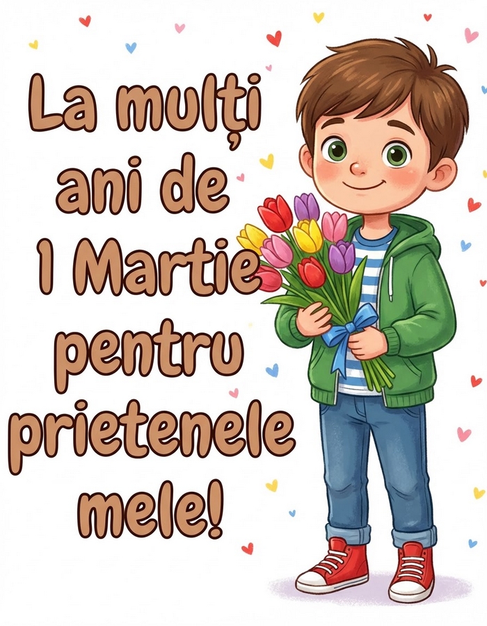 La mulți ani de 1 Martie pentru prietenele mele