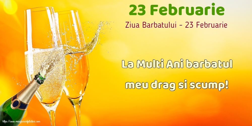 Cele mai apreciate felicitari de 23 Februarie - 23 Februarie - Ziua Barbatului - 23 Februarie
