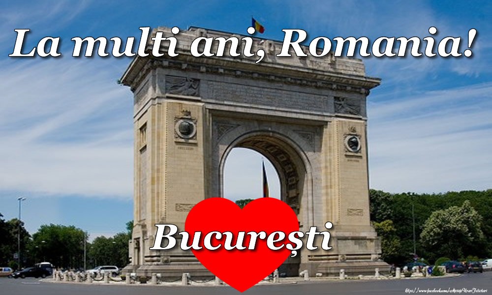 Felicitari de 24 Ianuarie - La multi ani, Romania! - Bucuresti - mesajeurarifelicitari.com