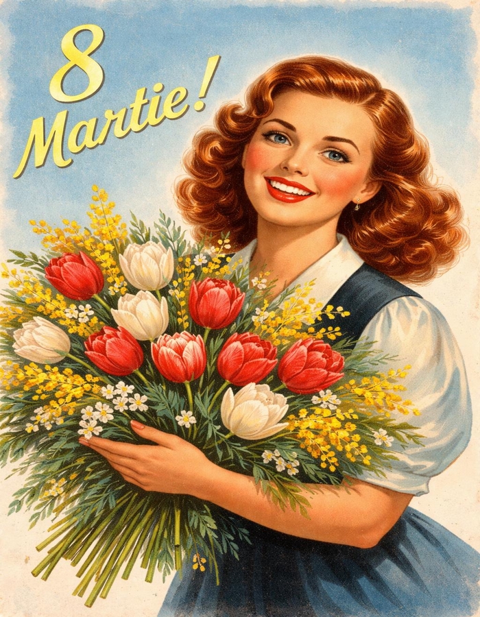 Felicitare de 8 Martie