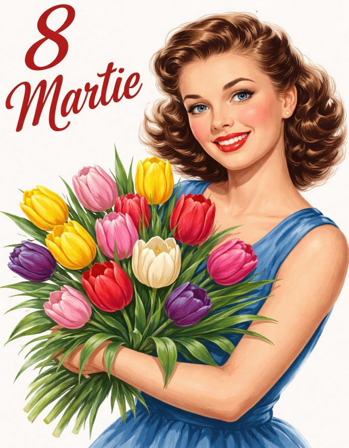 Felicitare de 8 Martie