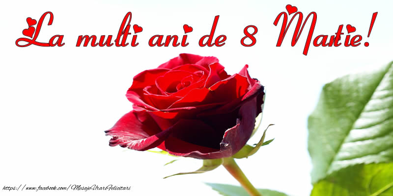 La multi ani de 8 Martie!