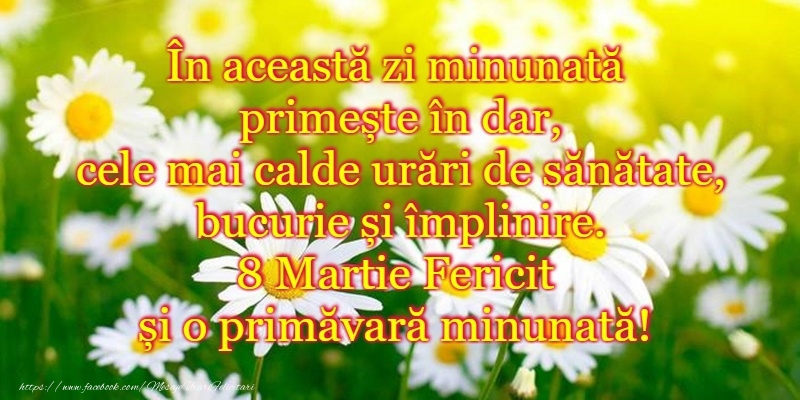 8 Martie Fericit!