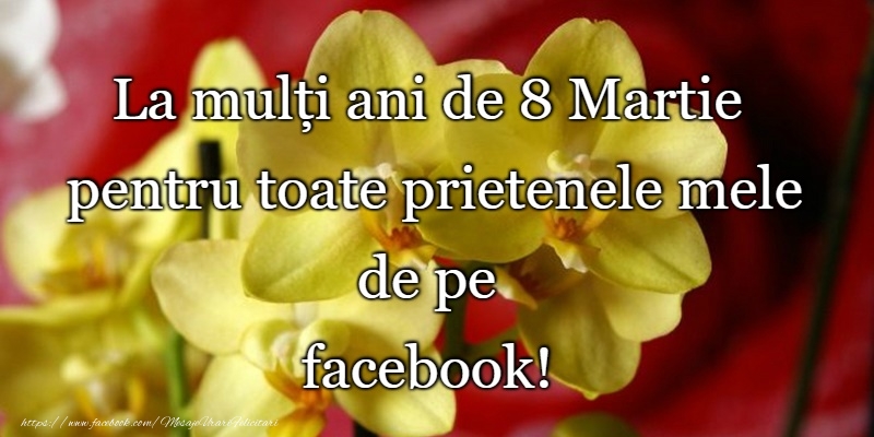 8 Martie Fericit!