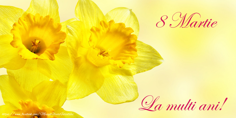 8 Martie La multi ani!