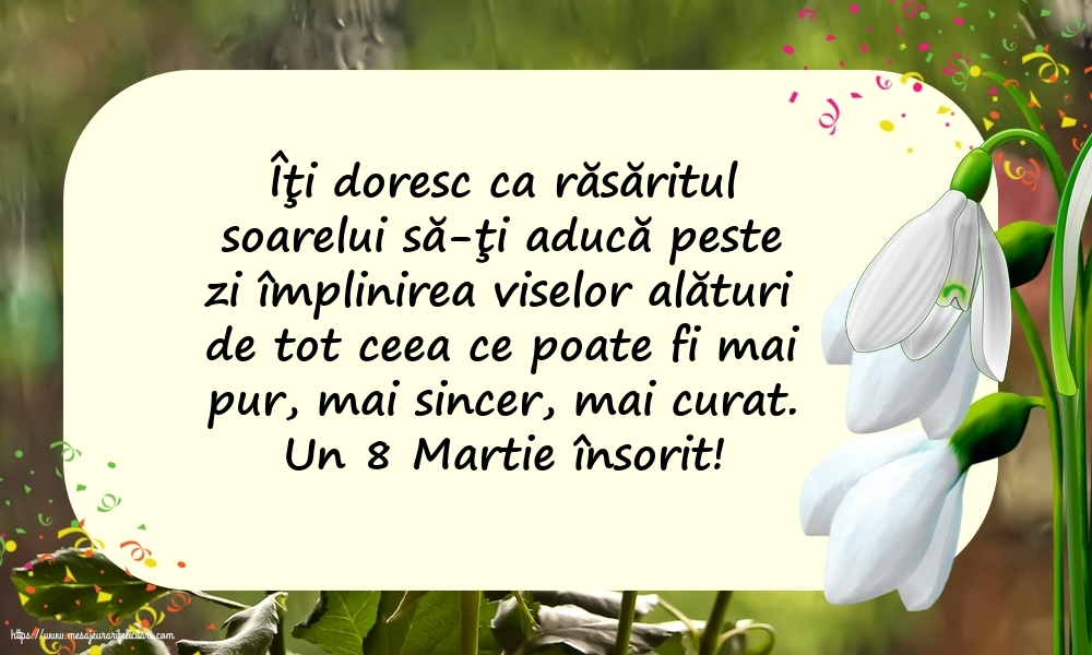 Un 8 Martie însorit!