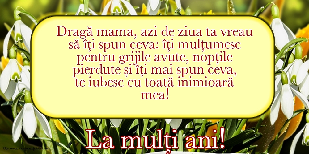 8 Martie La mulți ani!
