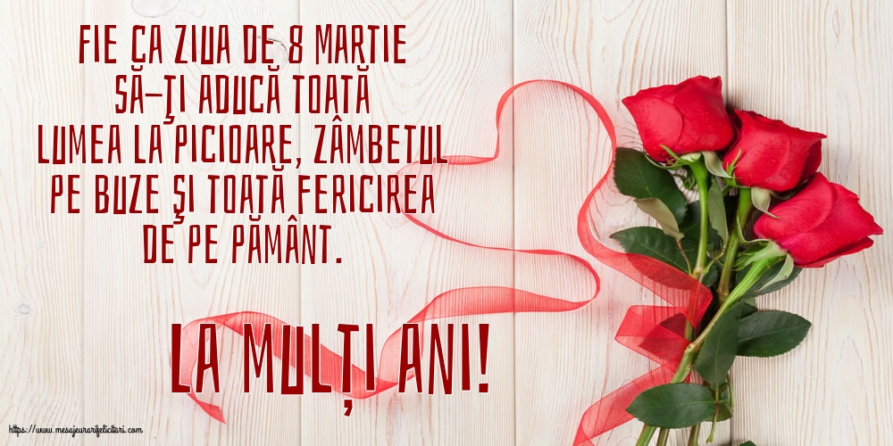 La mulți ani!