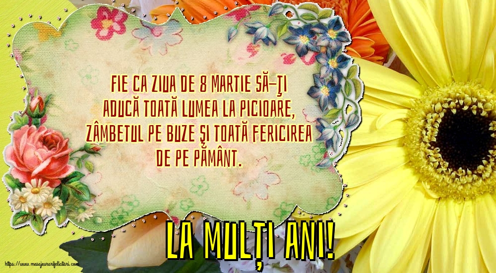 La mulți ani!