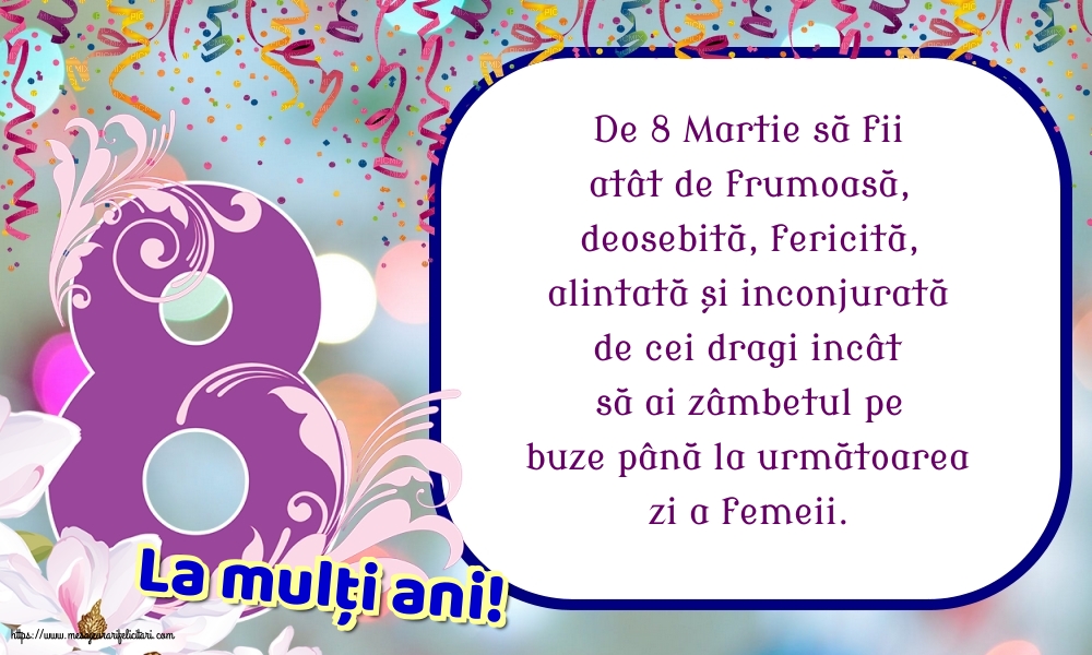 La mulți ani!