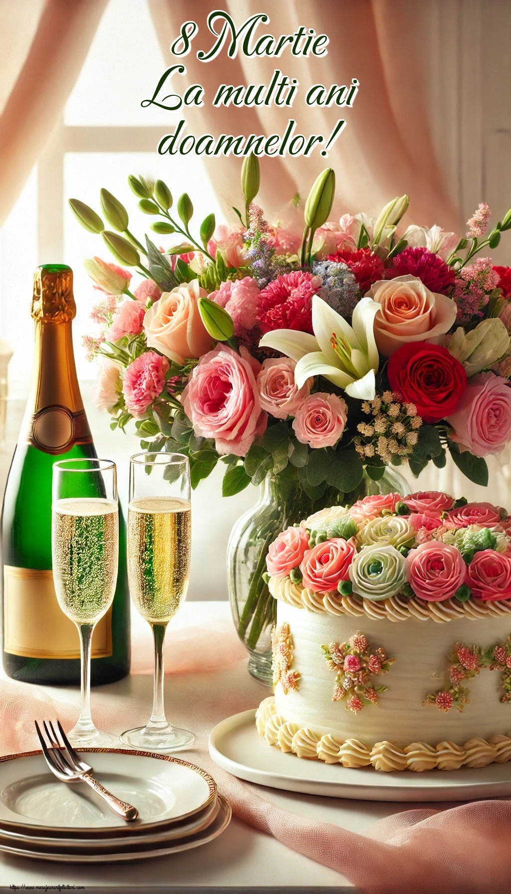 8 Martie La multi ani doamnelor!