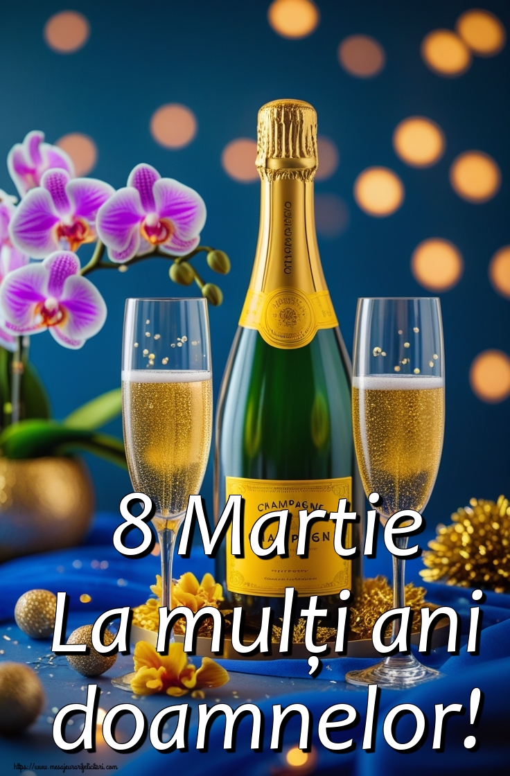 8 Martie La mulți ani doamnelor!