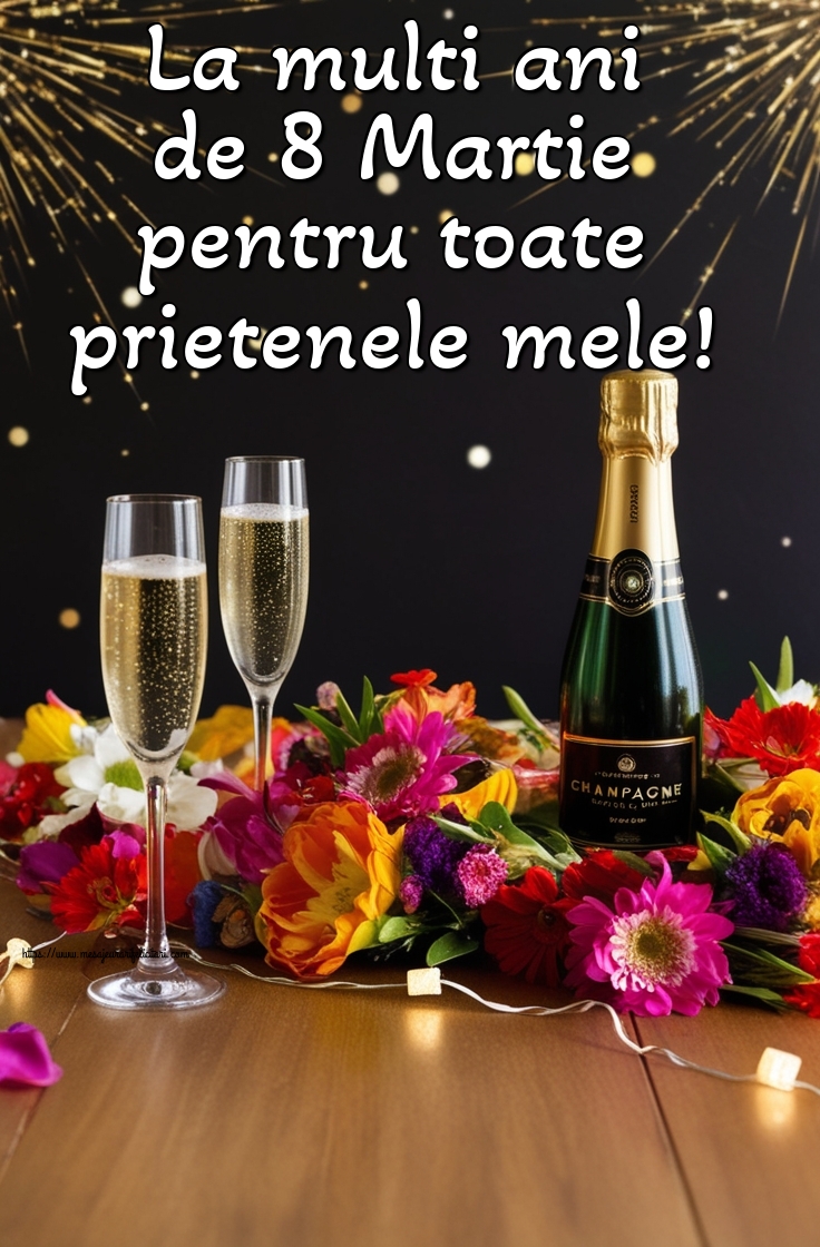 La multi ani de 8 Martie pentru toate prietenele mele!
