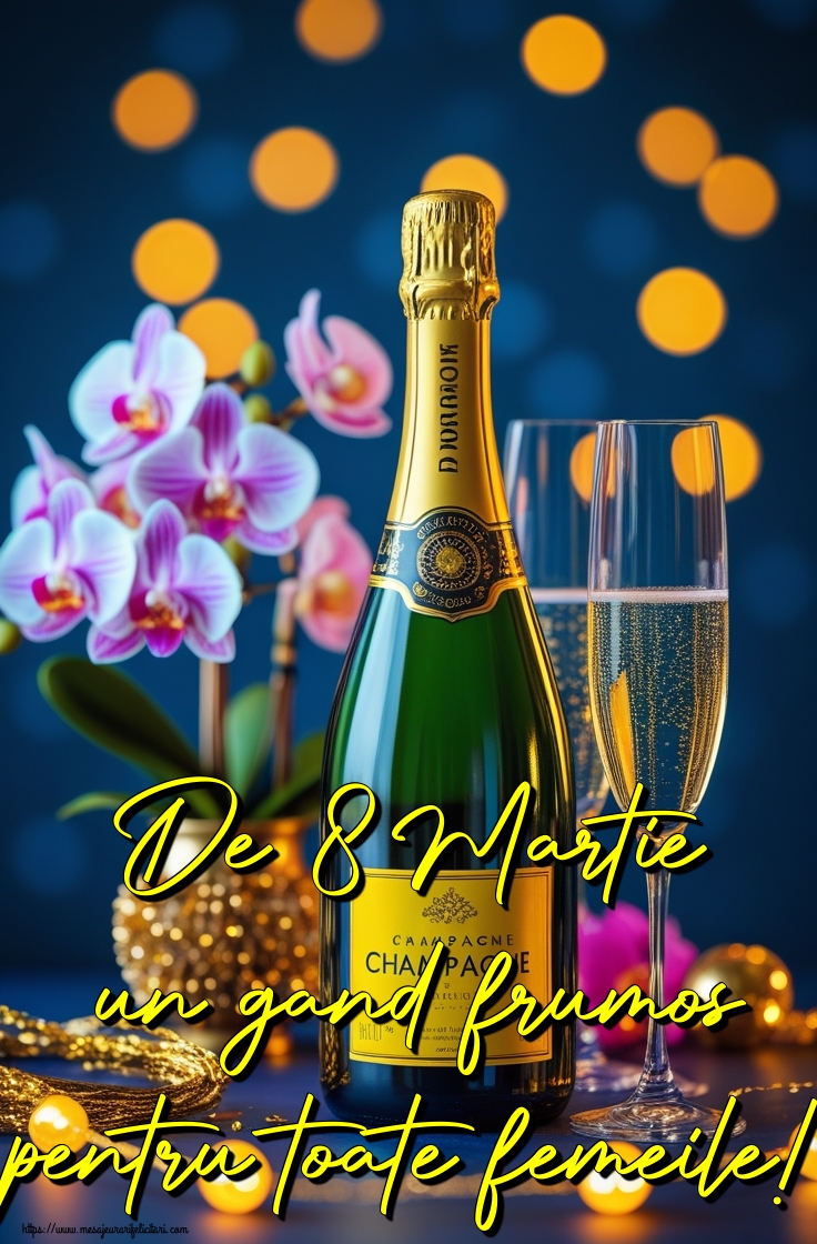 De 8 Martie un gand frumos pentru toate femeile!