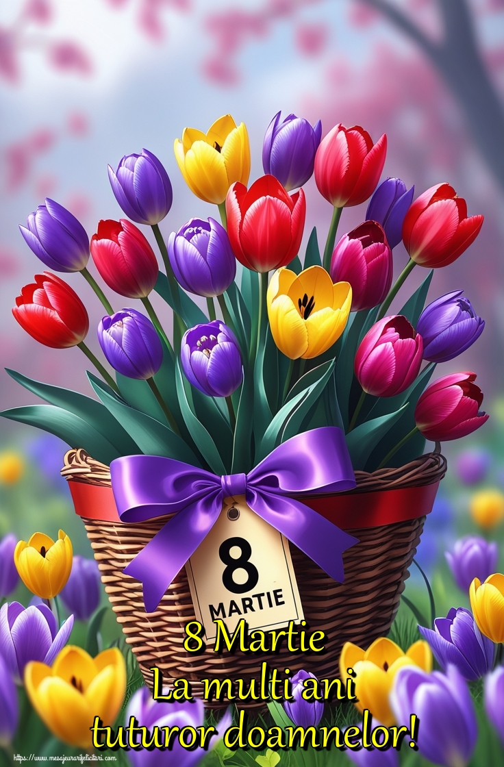 8 Martie La multi ani tuturor doamnelor!