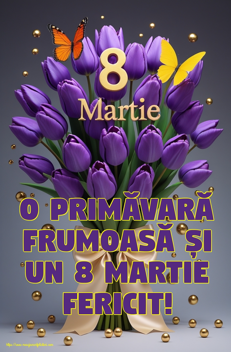 O primăvară frumoasă și un 8 Martie fericit!