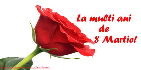 La multi ani de 8 Martie!