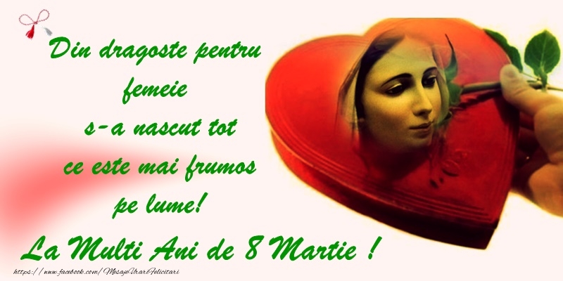 8 Martie Fericit!