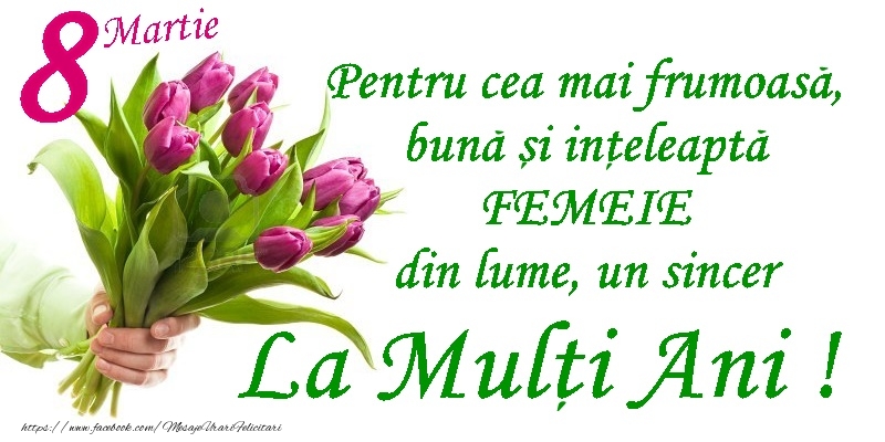 8 Martie Fericit!
