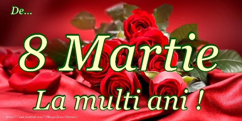 8 Martie Fericit!