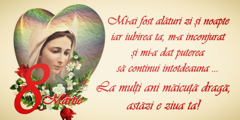 8 Martie Fericit!