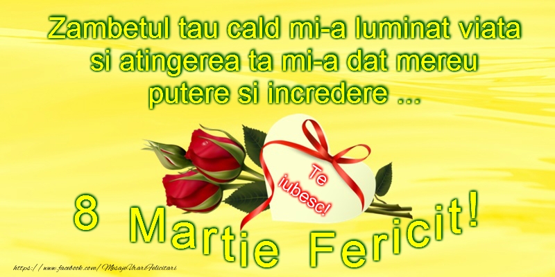 8 Martie Fericit!