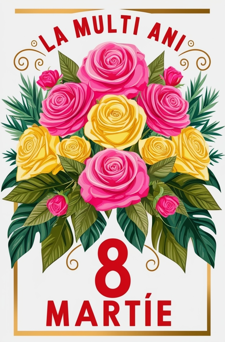 La multi ani de 8 Martie