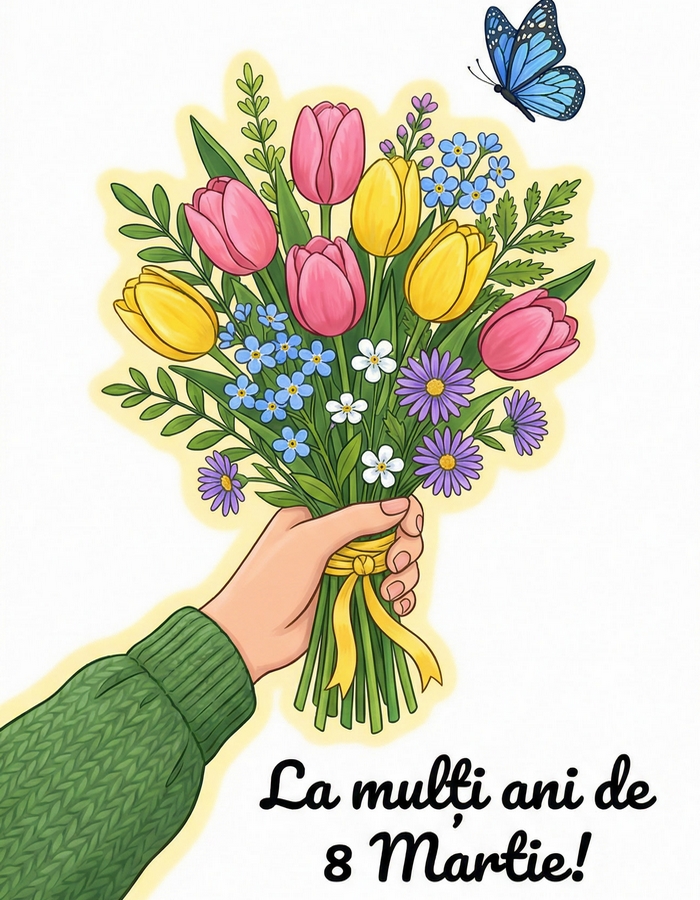 Flori de 8 martie pentru tine